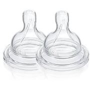 Avent Biberon Emziği Silikon 6 Ay + No:4 2`Li