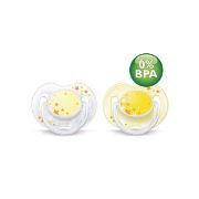 AVENT 0% BPA Yalanci Emzik 0-6 ay Karanlıkta Parlar 2'li