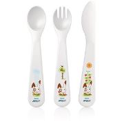 Avent Çatal, Kaşık ve Bıçak Seti 18ay+