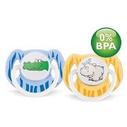 Philips Avent 6-18 Ay Silikon Emzik İkili Hayvan Desenli
