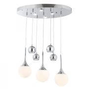 Avonni Delta Serisi Krom Modern Avize ELLIPSE