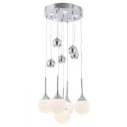 Avonni Delta Serisi Krom Modern Avize 5T