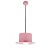 Avonni Şapka Serisi Pembe Modern Avize