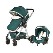 Baby2Go 6033 Power Plus Travel Sistem Bebek Arabası Yeşil