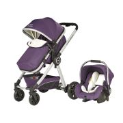 Baby2Go 6033 Power Plus Travel Sistem Bebek Arabası Mor