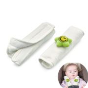 Babyjem Emniyet Kemeri Koruyucu Ped Oyuncaklı Ekru