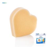 Babyjem Banyo Süngeri Kuştüyü Kalp