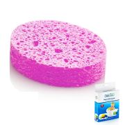 Babyjem Banyo Süngeri Selülozik Pembe