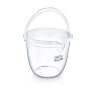 Babyjem Bebek Banyo Kovası Şeffaf Beyaz