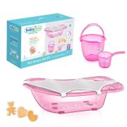 Babyjem Bebek Banyo Seti 5 Parça Pembe