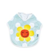 Babyjem Puanlı Baskılı Mama Önlüğü Mavi