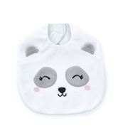 Babyjem Panda Mama Önlüğü Beyaz