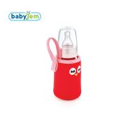 Babyjem Soft Şişe Kılıfı Küçük Boy Kırmızı