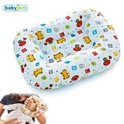 Babyjem Emzirme Yastığı Mavi Kedi