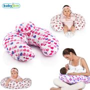 Babyjem Emzirme Ve Destek Minderi Pembe Kalpli