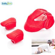 Babyjem Kafa Koruyucu Kask & Emekleme Dizliği Kırmızı