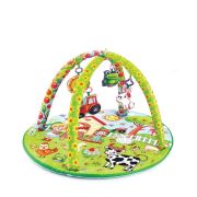 Babyjem Oyuncaklı Oyun Minderi Yuvarlak Desen