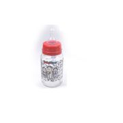 BabyTime Silikon Kiraz Uçlu Cam Biberon 150ml - Kırmızı