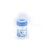 BabyTime Silikon Uçlu Geniş Ağızlı Biberon 150ml - Mavi