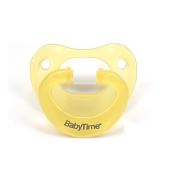 BabyTime Silikon Damaklı Akide Gövdeli Emzik 0-6 Ay - Sarı