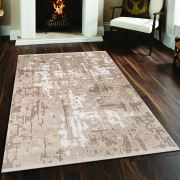 Bahariye Astor DA 3800 Gold Saçaklı Modern Halı 77x300 cm