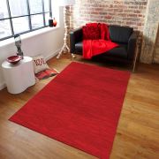 Bahariye Softclass NN 6506 Kırmızı Saçaklı Modern Halı 155x230 cm