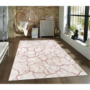 Bahariye Poyraz GG 4773 Kremit Modern Halı 97x300 cm