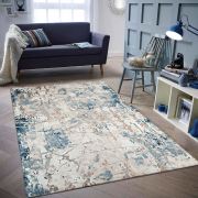 Bahariye Craft LM 9135 Bej / Mavi Modern Halı 150x230 cm