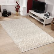 Bahariye Softclass NN 6706 Bej Saçaklı Modern Halı 77x150 cm
