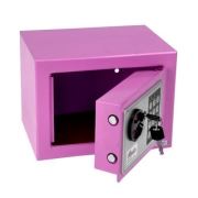 Balatlı Butget Elektronik Tuşlu Çelik Kasa 170x230x170mm Pembe BLT-PRK-17EFP