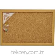Balkaya Mantar Pano 30x45cm Ahşap Çerçeveli