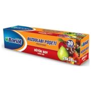 Banat 850803 Büyük Boy Buzdolabı Poşeti 30'Lu
