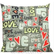Belde Dekoratif (45x45x15) Baskılı Kırlent 12674-D8095