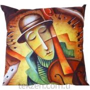Belde Dekoratif (45x45x15) Baskılı Kırlent 16674-D8007