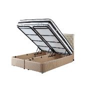 Belletto Çift Kişilik Sandıklı Kumaş Baza 140x190
