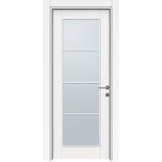 Bestdoor Panel İç Kapı Madra Cam Bölmeli 87x203cm - Beyaz Kasa Eni: 10 cm - 13 cm