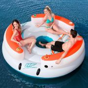 Bestway 43135 Yüzen Ada Oval Deniz Yatağı