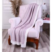 Betires Home Örgü Koltuk Şalı Tp14009 Pudra