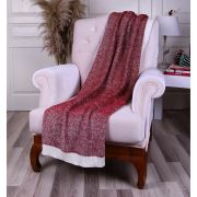 Betires Home Örgü Koltuk Şalı Tp14009 Bordo