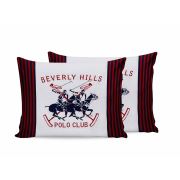 Polo 2'li Yastık Kılıfı Bred Lacivert-Gri
