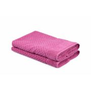 Polo Banyo Paspası Seti Bath Towel Fuşya
