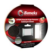 Bimeks EPDM kauçuk kapı pencere bant 5mmx10mmx5mt siyah