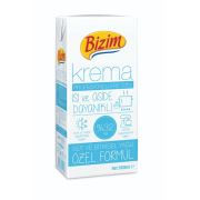 Bizim Krema Süt ve Bitkisel Yağlı 1 Litre