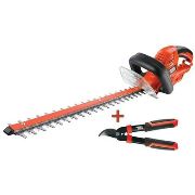 Black & Decker GT5055KIT2 500W 55cm Çit budama ve kese makinası + Dal Makinası Çit Budama