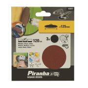 Black&Decker X32077 3 Parça 125mm Matkap ve Taşlama İçin Kendinden Yapışkanlı Zımpara Diski 120G