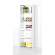 Boo Best 1 Kitaplık Beyaz (ARKALIKLI)