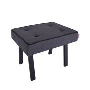 Boo Home London Çok Amaçlı Dekoratif Küçük Puf Füme