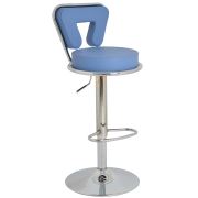 Boombar Virago Bar Sandalyesi Mavi Deri 9540S0119