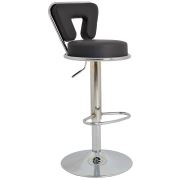 Boombar Virago Bar Sandalyesi Gri Deri 9540S0125