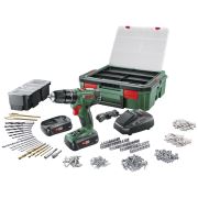 Bosch Psb 1800 Li-2 System Box ve 241 Parça Aksesuarlı Çift Akülü
